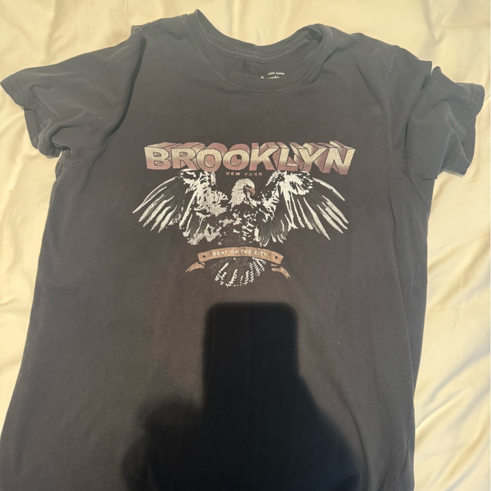 Abercrombie & Fitch Black Graphic T-Shirt